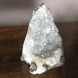 silver amethyst crystal